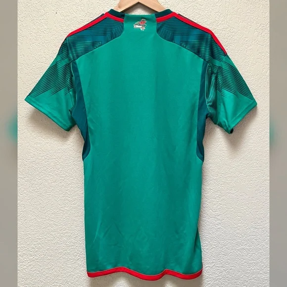 Adidas Men's FMF Mexico Soccer Team Home Jersey 22/23 Slim Fit -Size Medium